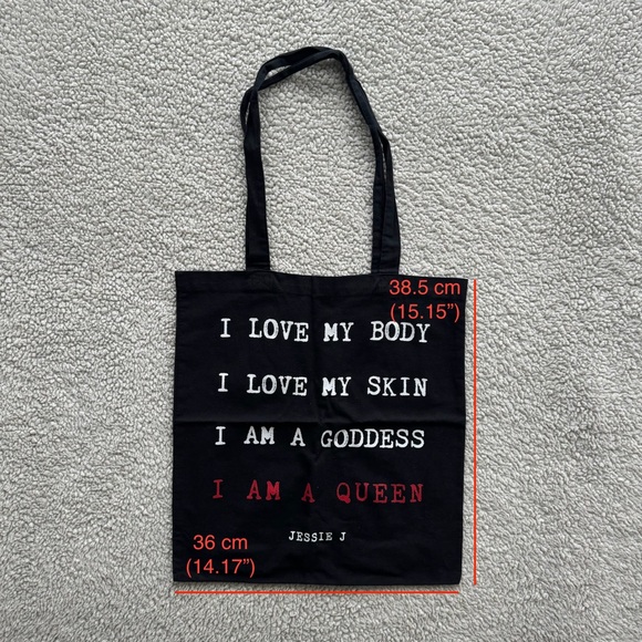 Jessie J tote bag - Picture 3 of 3